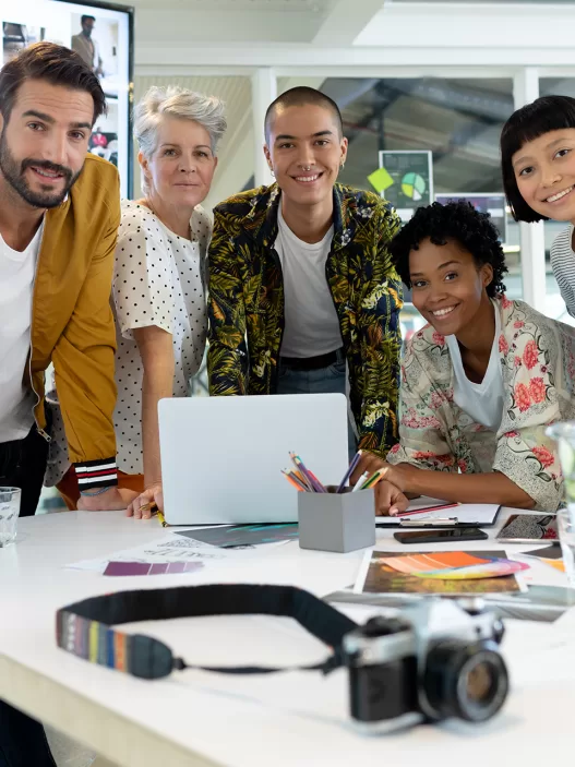 portrait of diverse business people discussing ove 2023 11 27 04 57 46 utc