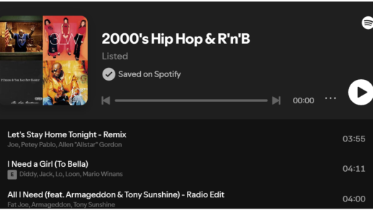 2000s Hip Hop RnB