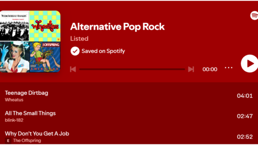 Alternative Pop Rock