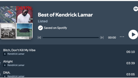 Best of Kendrick Lamar