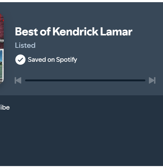 Best of Kendrick Lamar