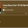 Crazy Sexy Cool – RnB Hip Hop Pop