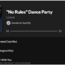 No Rules Dance Party