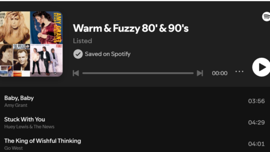 Warm Fuzzy 80s 90s