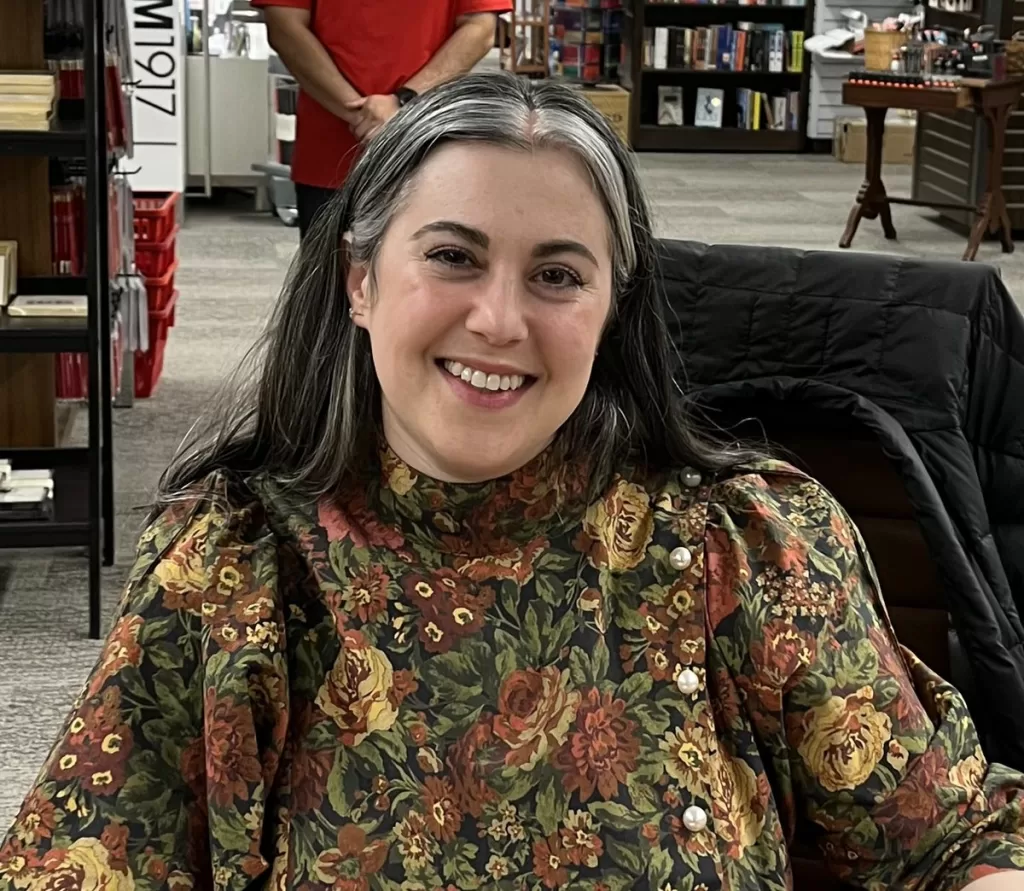 Claire Saffitz 2023 book signing cropped